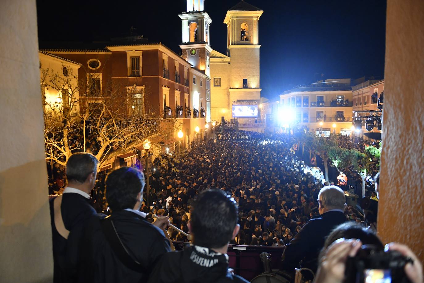 Las imágenes de la Noche de los Tambores en Mula