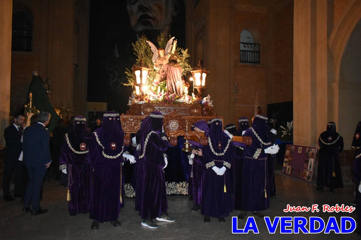 La Oración del Huerto estrenó el nuevo trono del paso morado