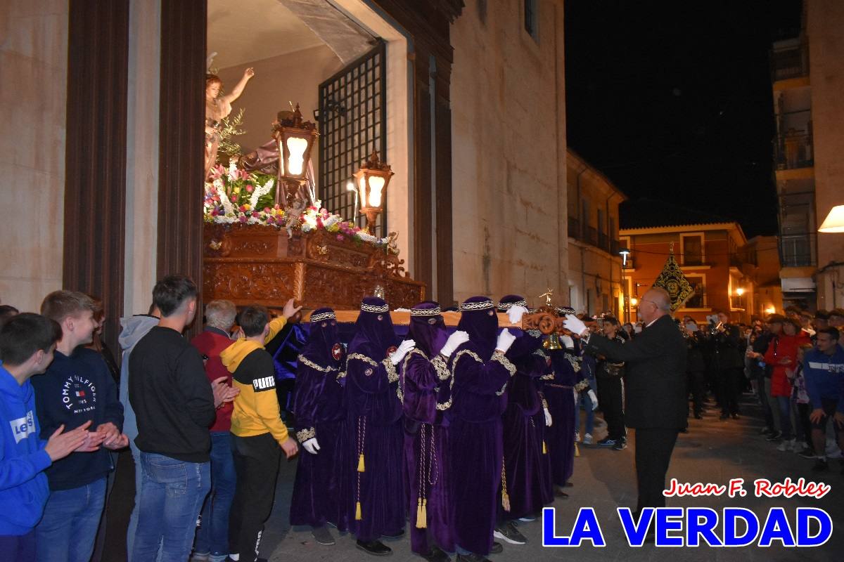 La Oración del Huerto estrenó el nuevo trono del paso morado