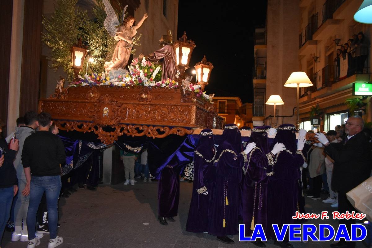 La Oración del Huerto estrenó el nuevo trono del paso morado