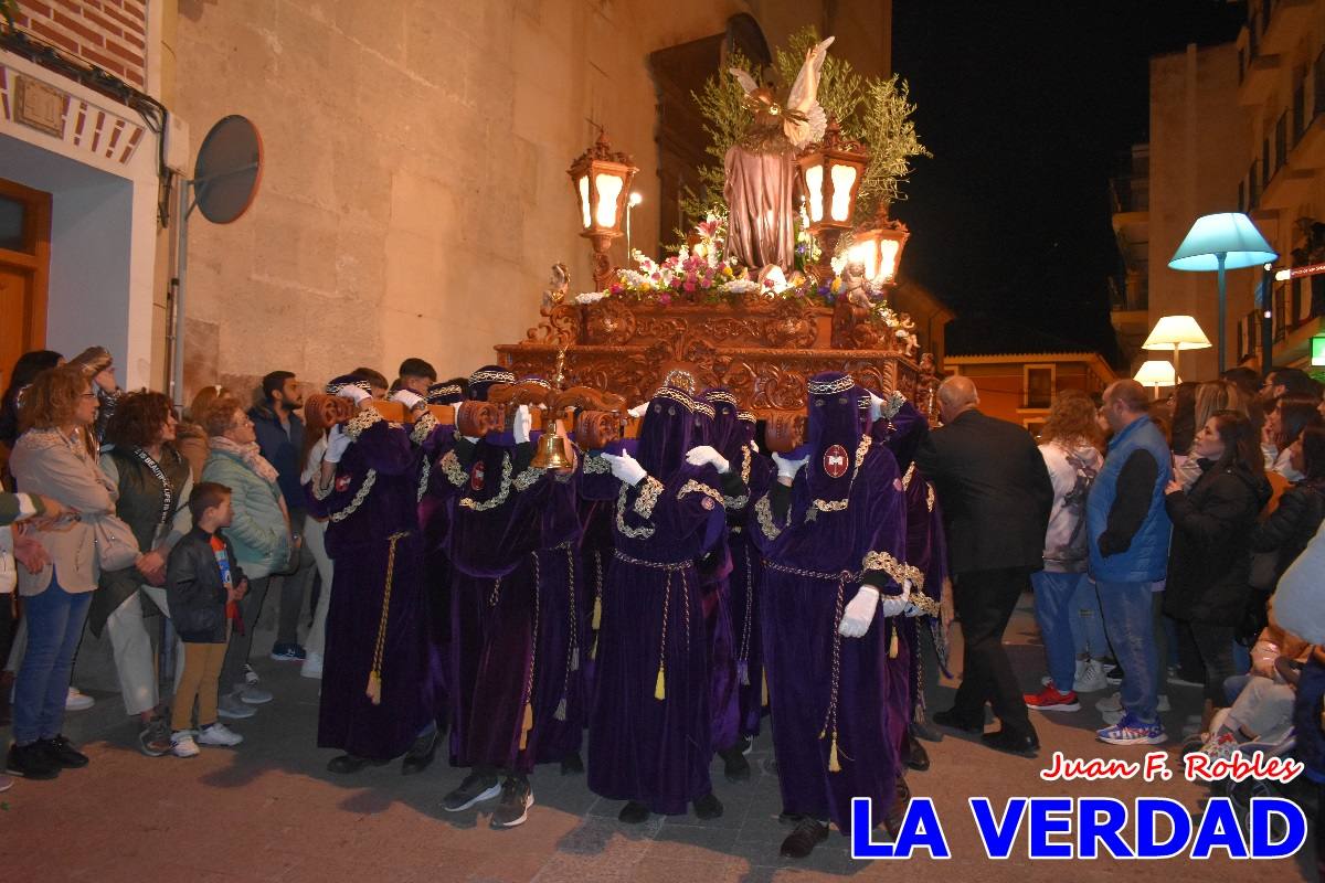 La Oración del Huerto estrenó el nuevo trono del paso morado