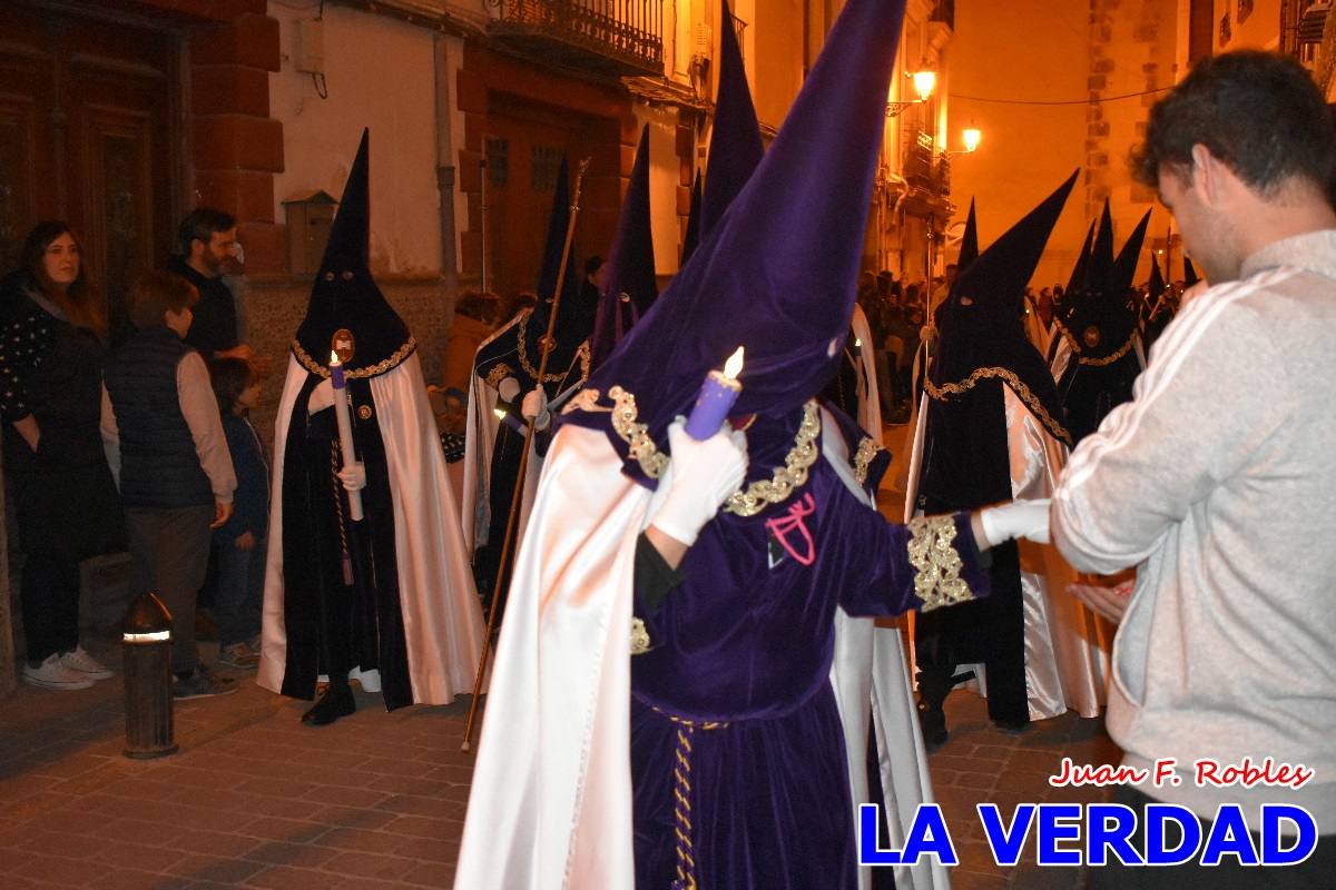 La Oración del Huerto estrenó el nuevo trono del paso morado