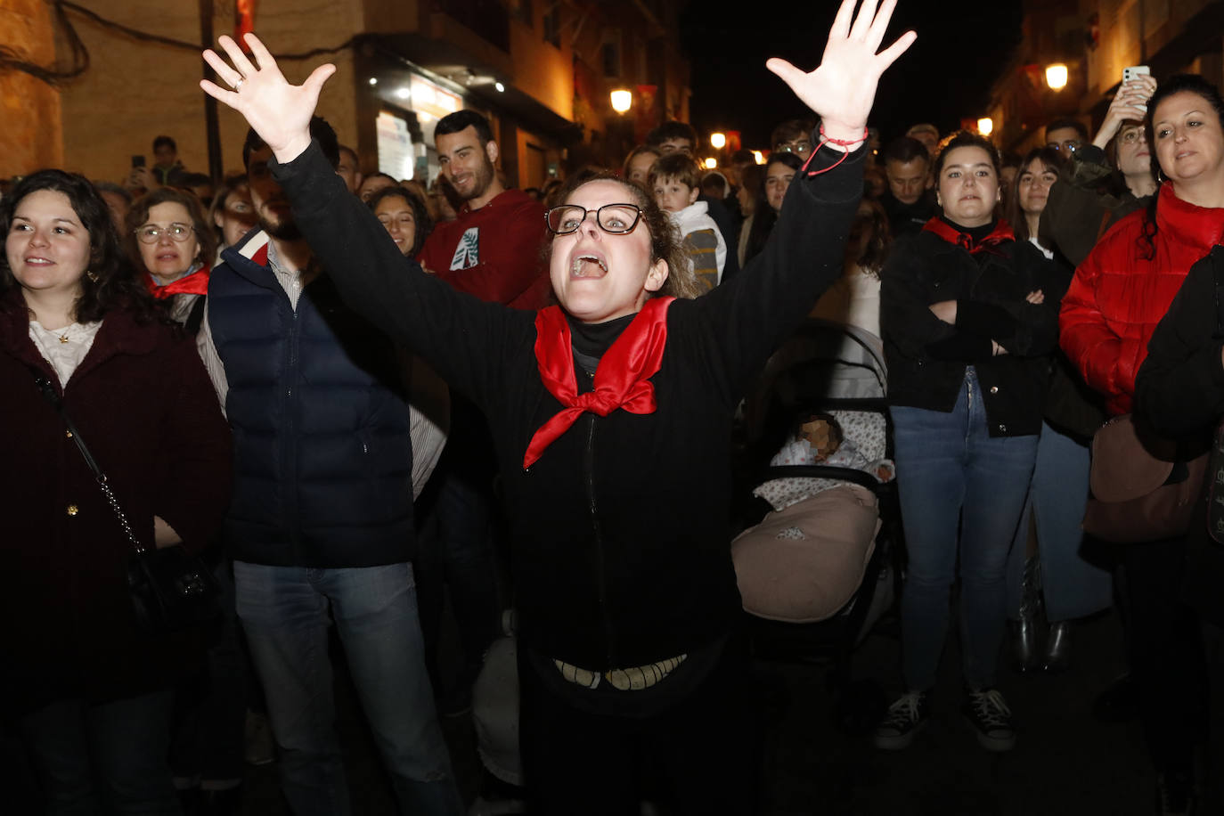Encuentro de las imágenes del Paso Encarnado en Lorca