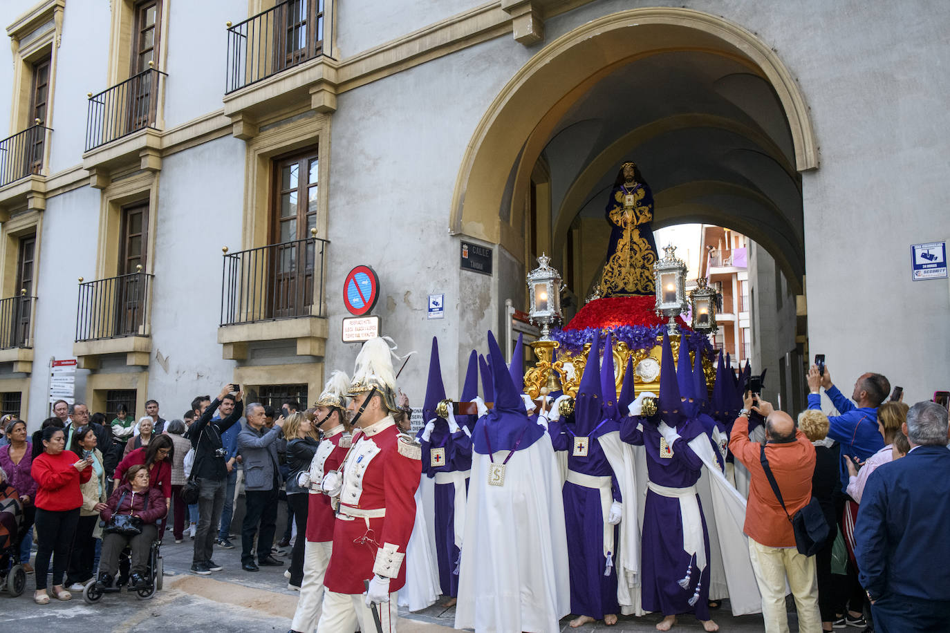 Procesión del Rescate el Martes Santo en Murcia