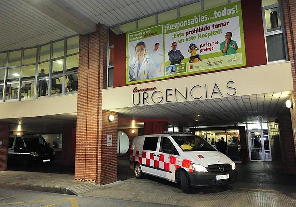 Urgencias del hospital Virgen de la Arrixaca, en una imagen de archivo.