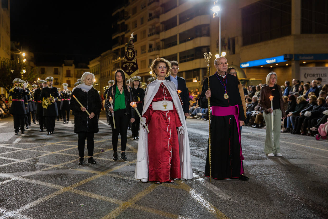 La Cena y el Lavatorio hacen alarde de devoción mariana