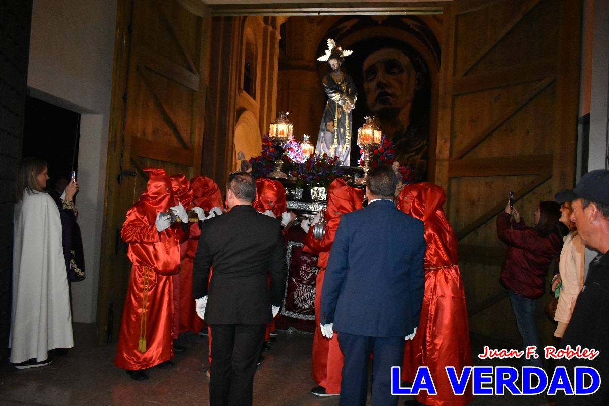 El Prendimiento abre la procesión de Miércoles Santo