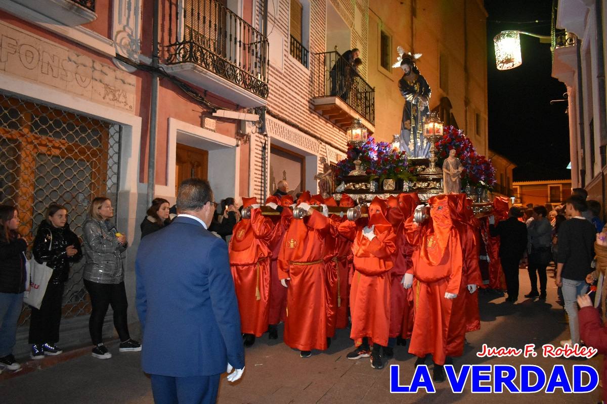El Prendimiento abre la procesión de Miércoles Santo