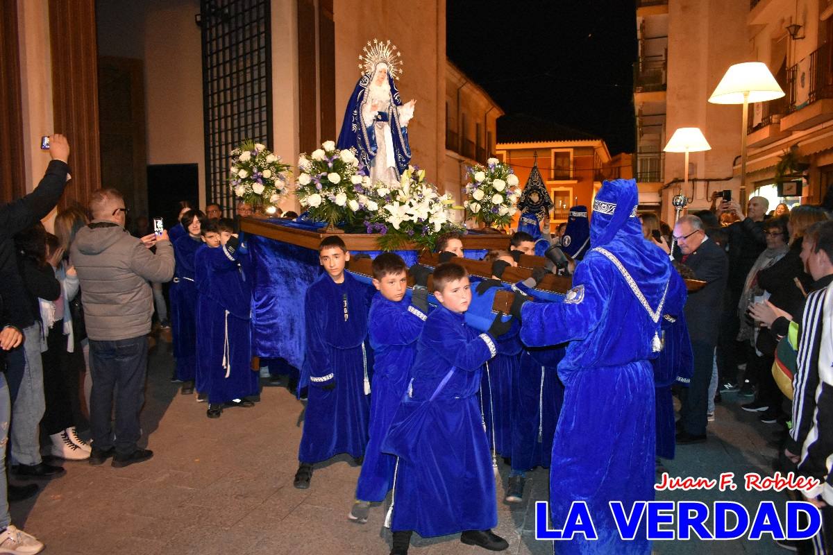 El Prendimiento abre la procesión de Miércoles Santo