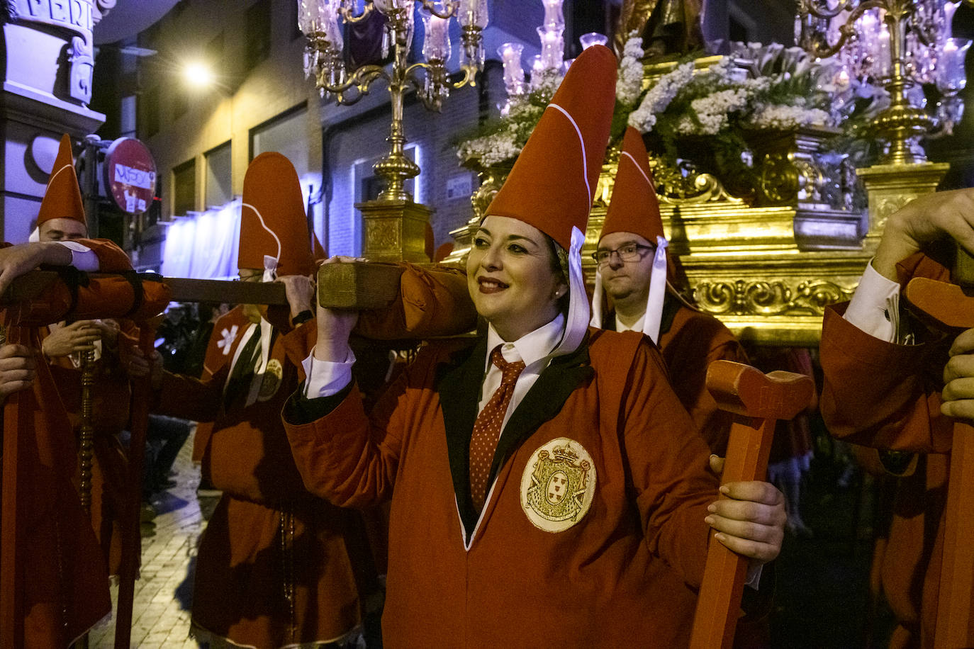 Las imágenes de la procesión de Miércoles Santo en Murcia