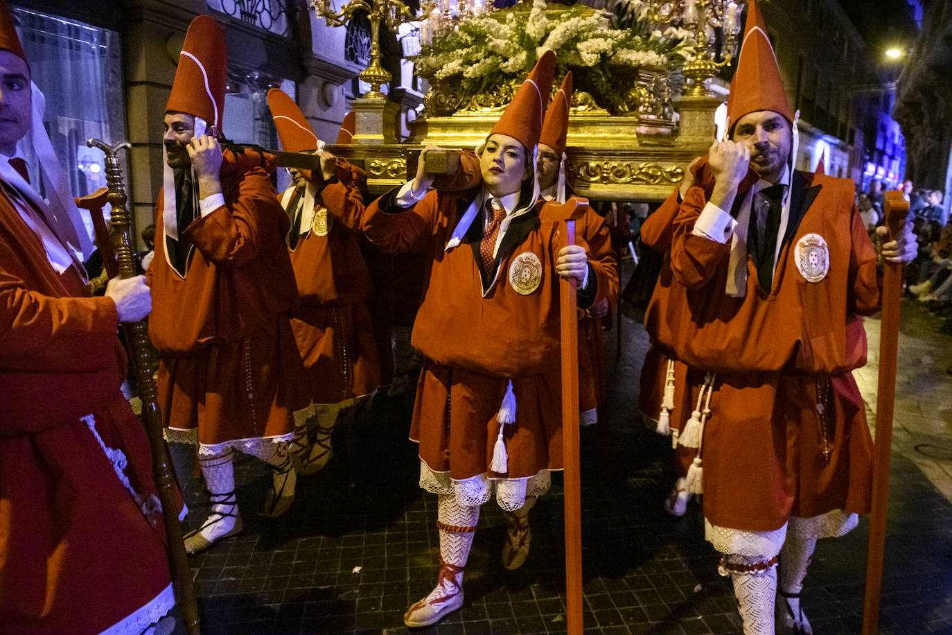 Las imágenes de la procesión de Miércoles Santo en Murcia