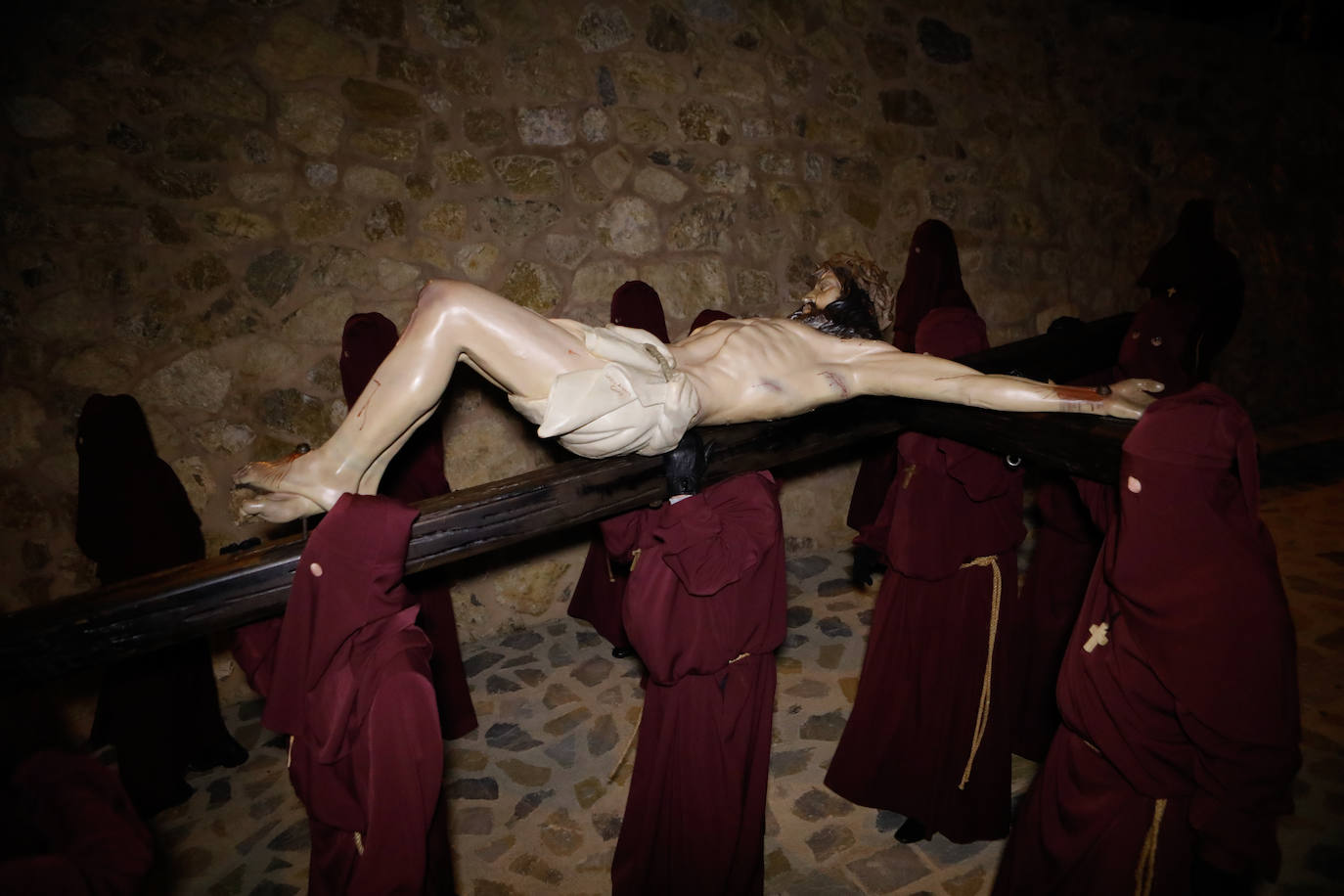 Las imágenes de la procesión del Calvario en Lorca