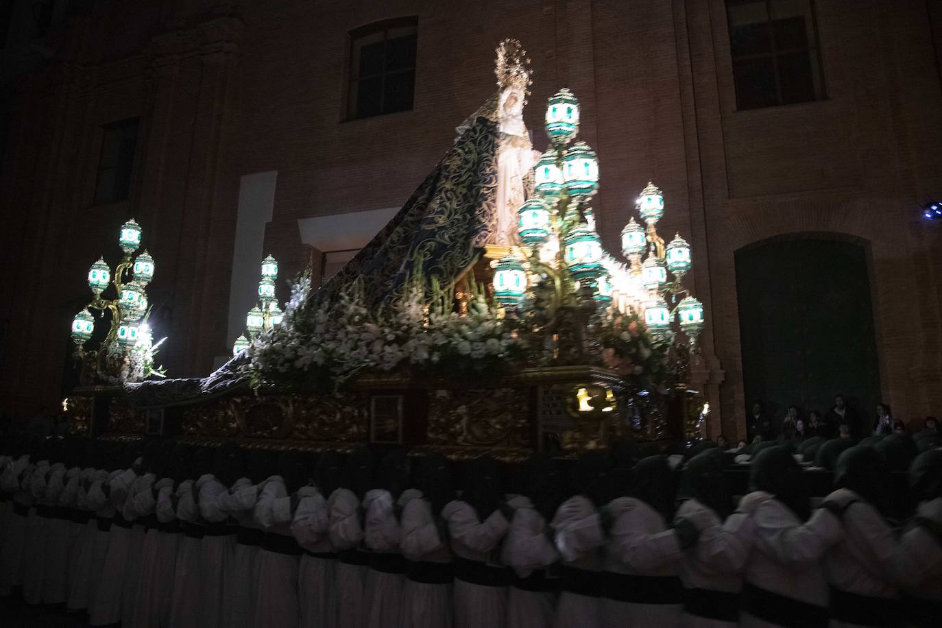 Las imágenes de la procesión del Silencio el Jueves Santo en Cartagena