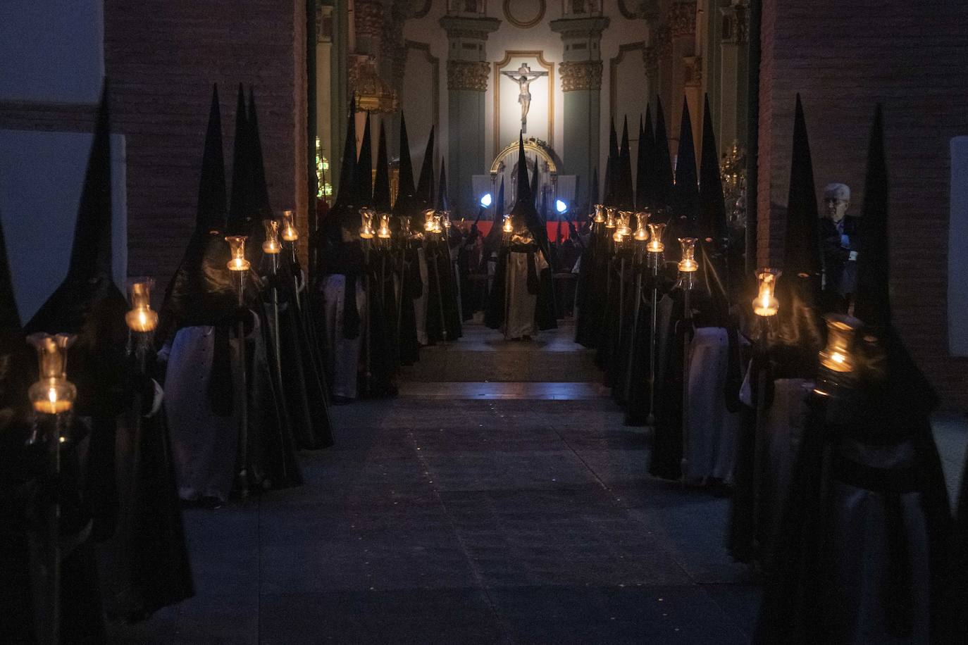 Las imágenes de la procesión del Silencio el Jueves Santo en Cartagena