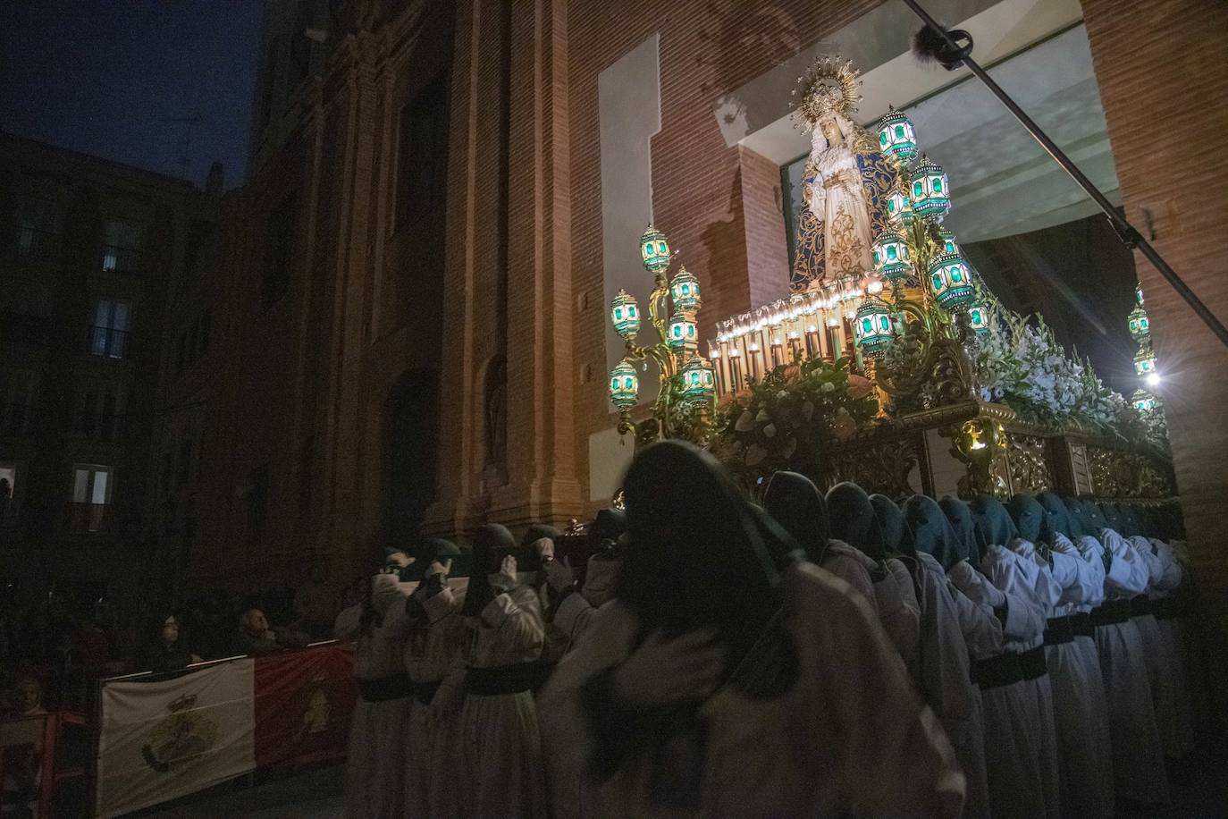 Las imágenes de la procesión del Silencio el Jueves Santo en Cartagena