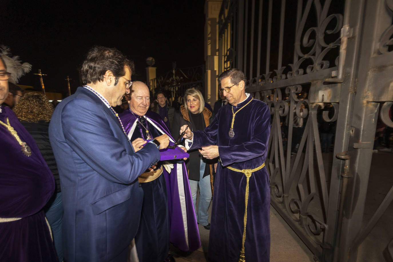 El Encuentro del Viernes Santo de Cartagena, en imágenes