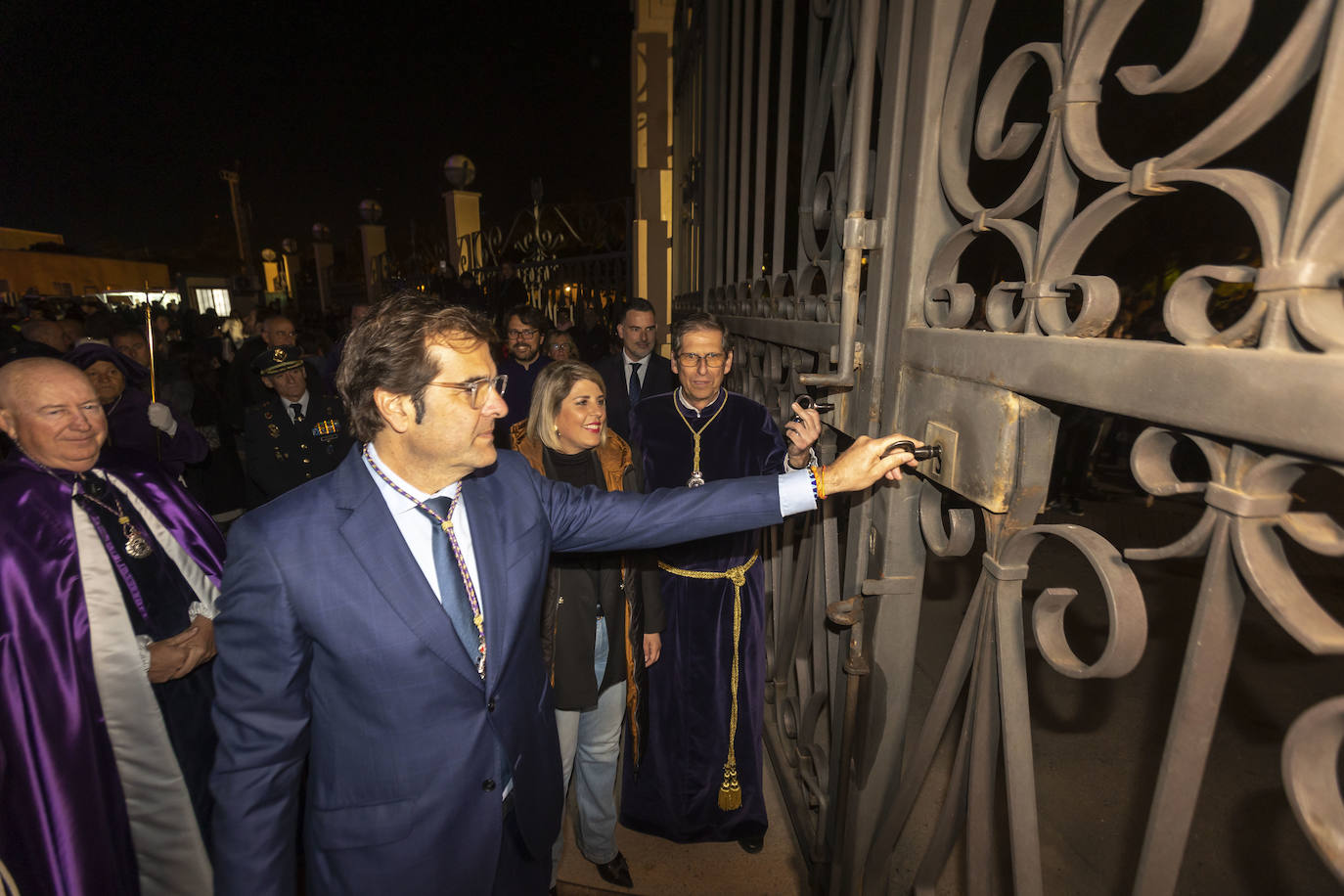 El Encuentro del Viernes Santo de Cartagena, en imágenes
