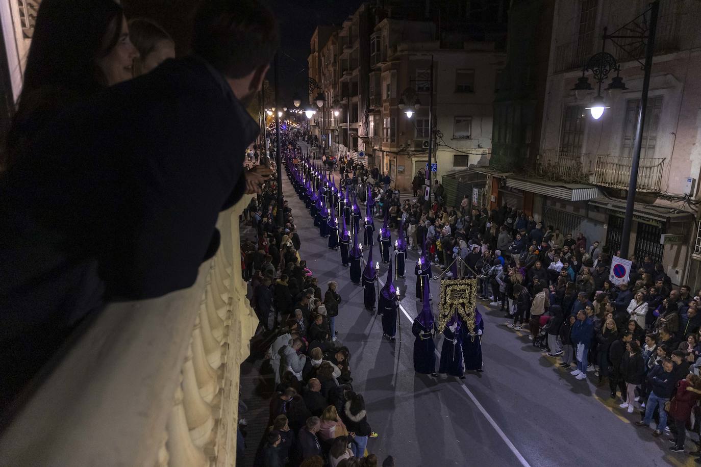 El Encuentro del Viernes Santo de Cartagena, en imágenes