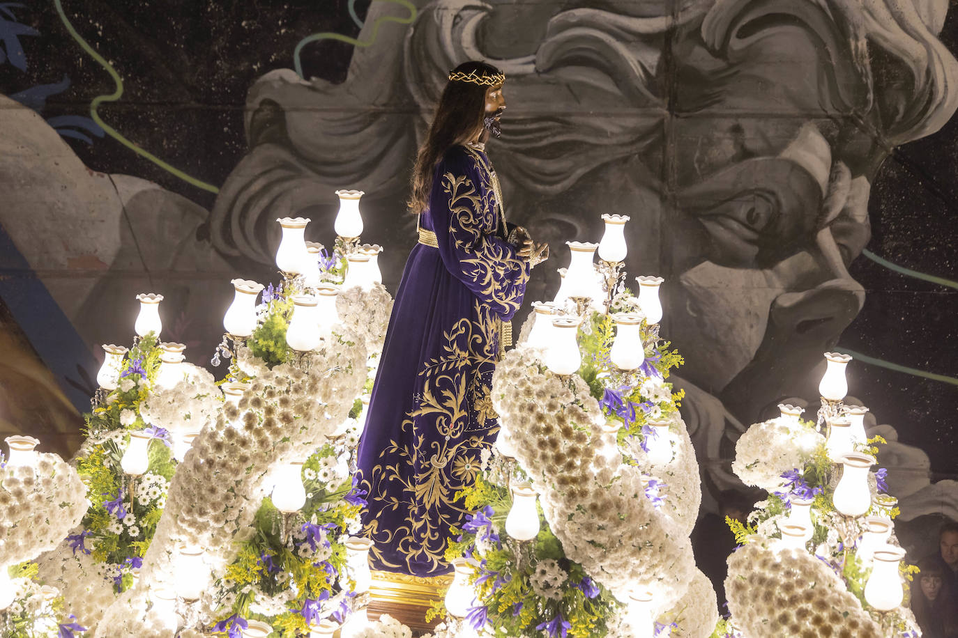 El Encuentro del Viernes Santo de Cartagena, en imágenes