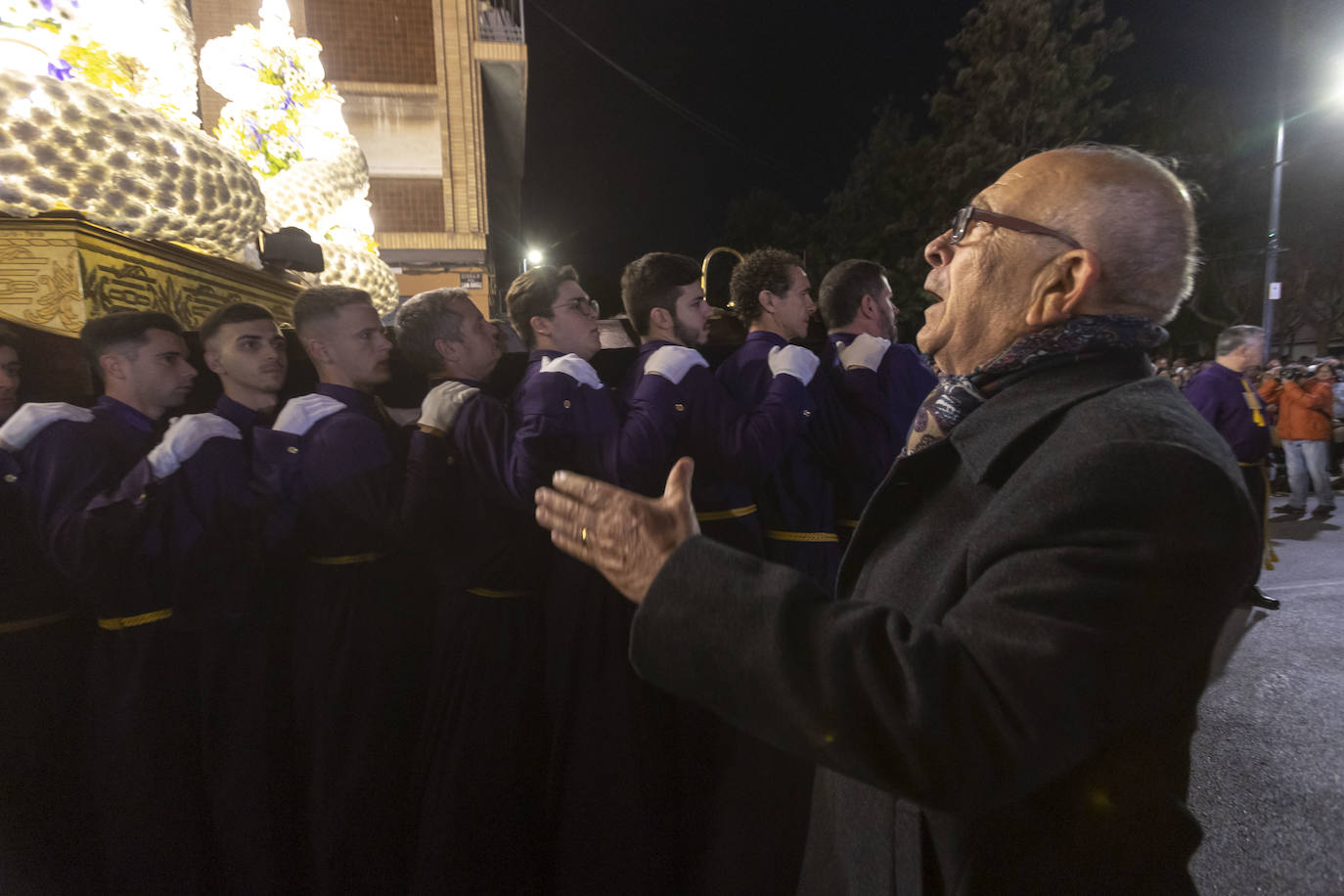 El Encuentro del Viernes Santo de Cartagena, en imágenes