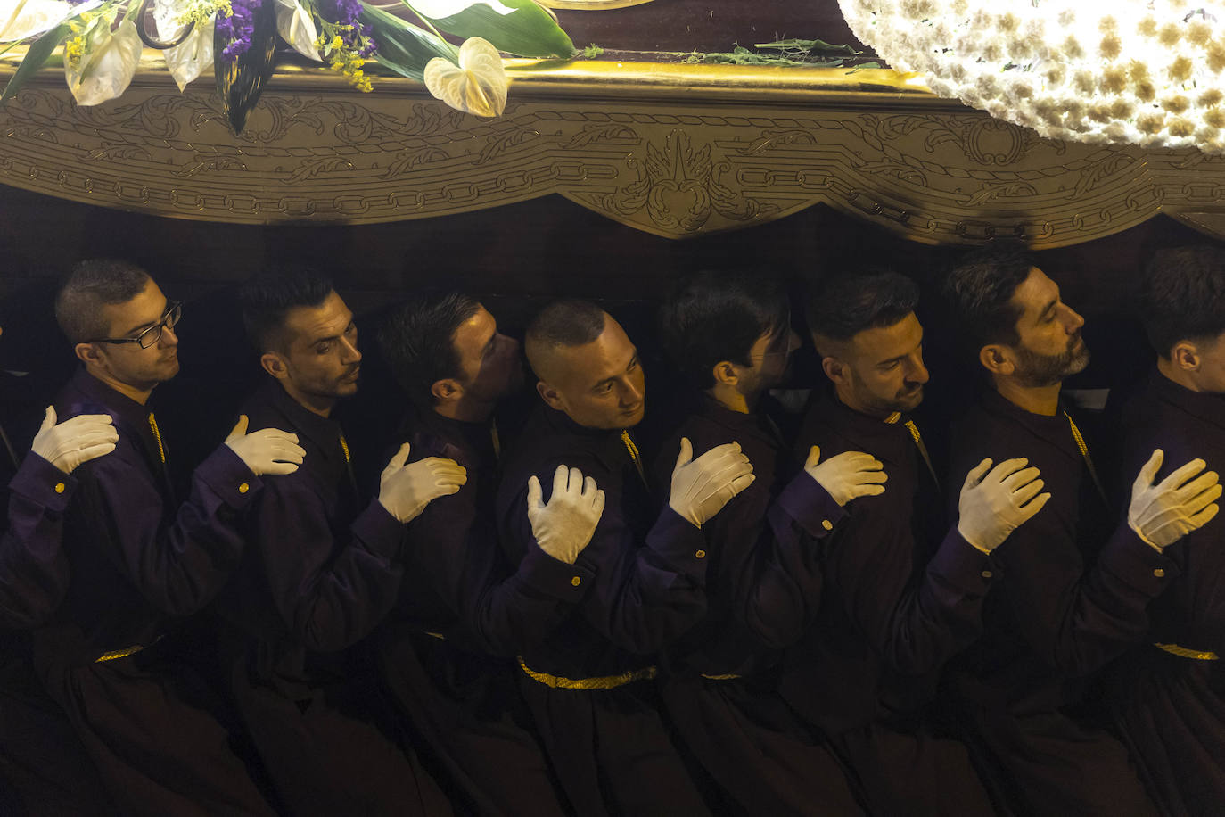 El Encuentro del Viernes Santo de Cartagena, en imágenes