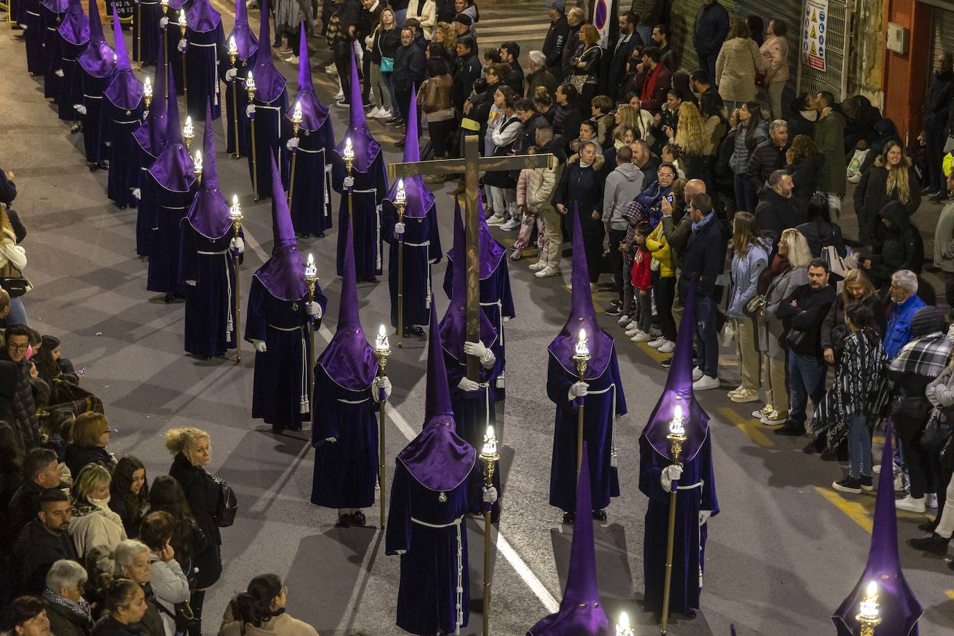 El Encuentro del Viernes Santo de Cartagena, en imágenes