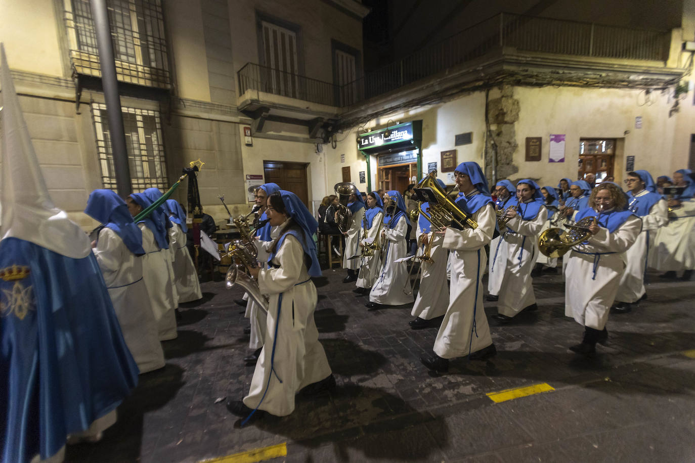 El Encuentro del Viernes Santo de Cartagena, en imágenes