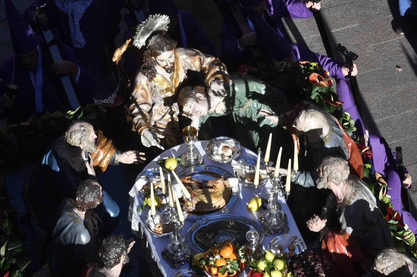 Procesión de los &#039;salzillos&#039; de Murcia, en imágenes