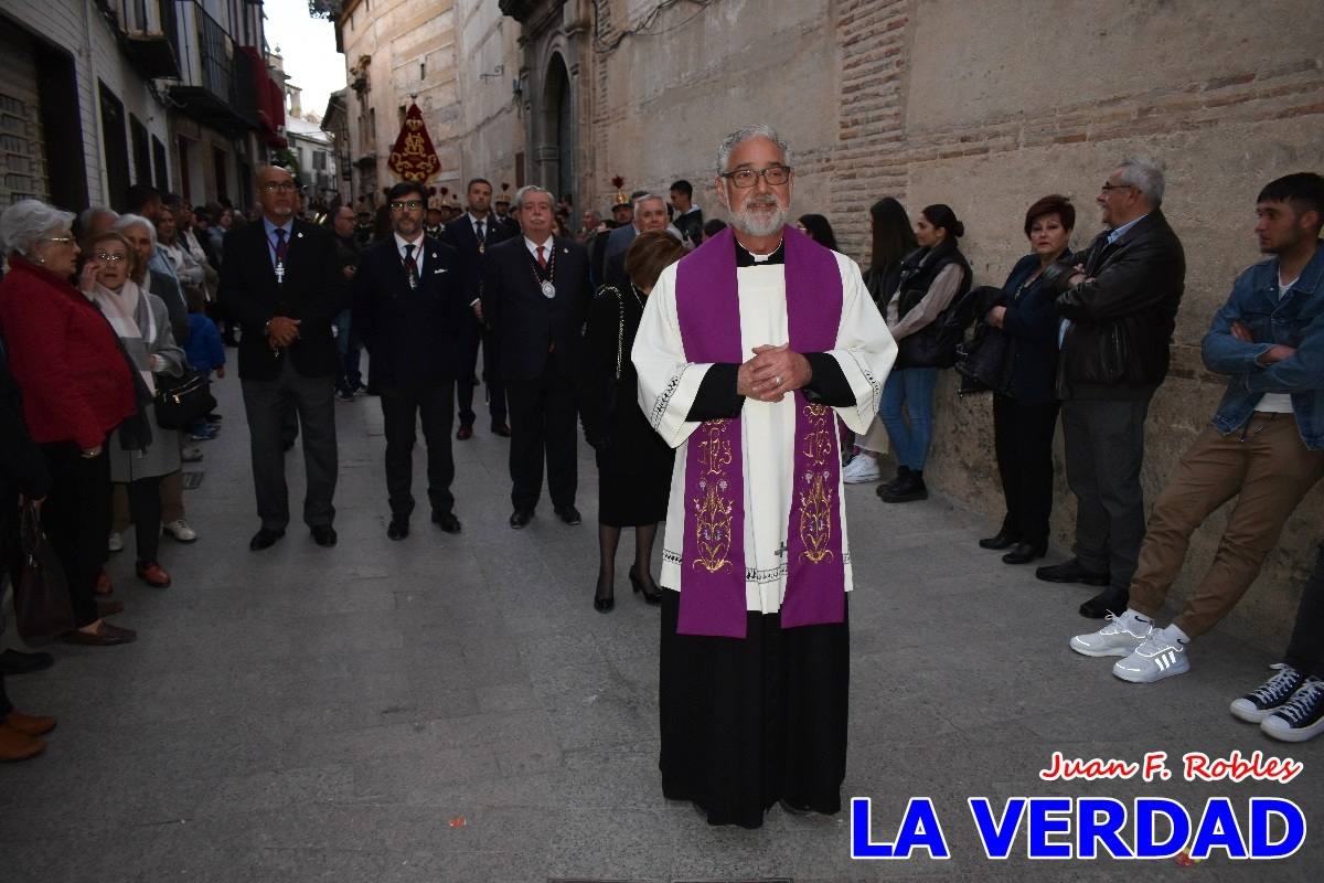 La Virgen Blanca reinó en la tarde del Jueves Santo