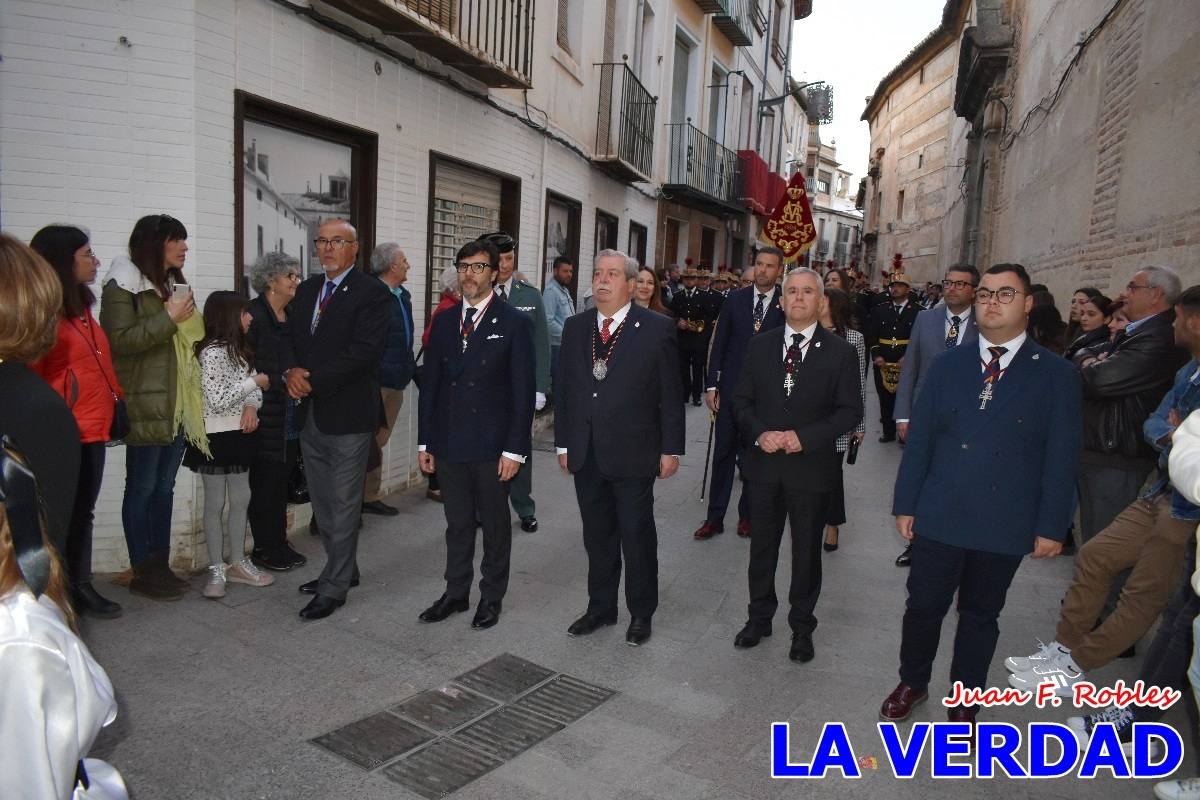 La Virgen Blanca reinó en la tarde del Jueves Santo