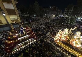 El Encuentro del Viernes Santo de Cartagena, en imágenes
