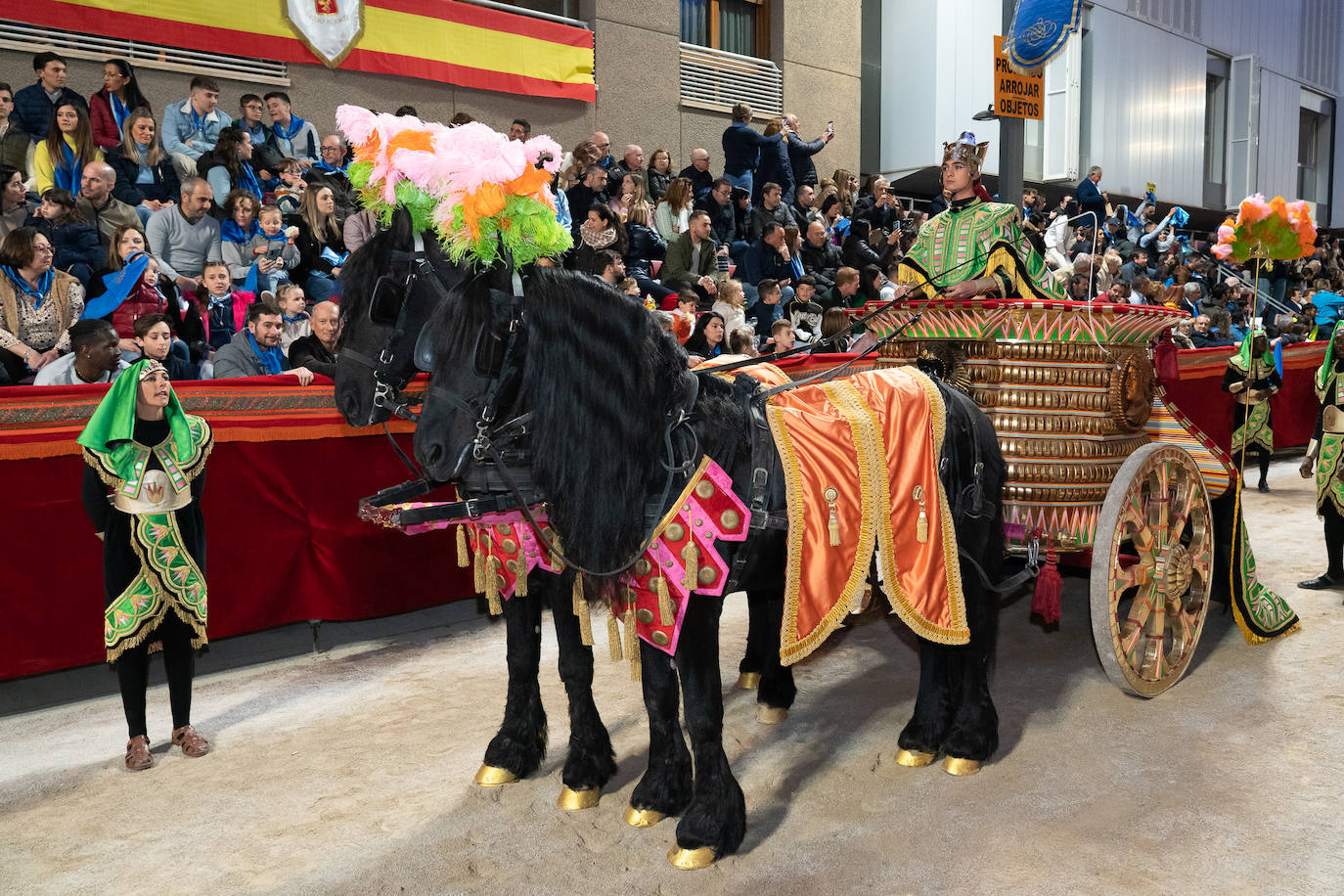 Las imágenes de la procesión del Jueves Santo en Lorca