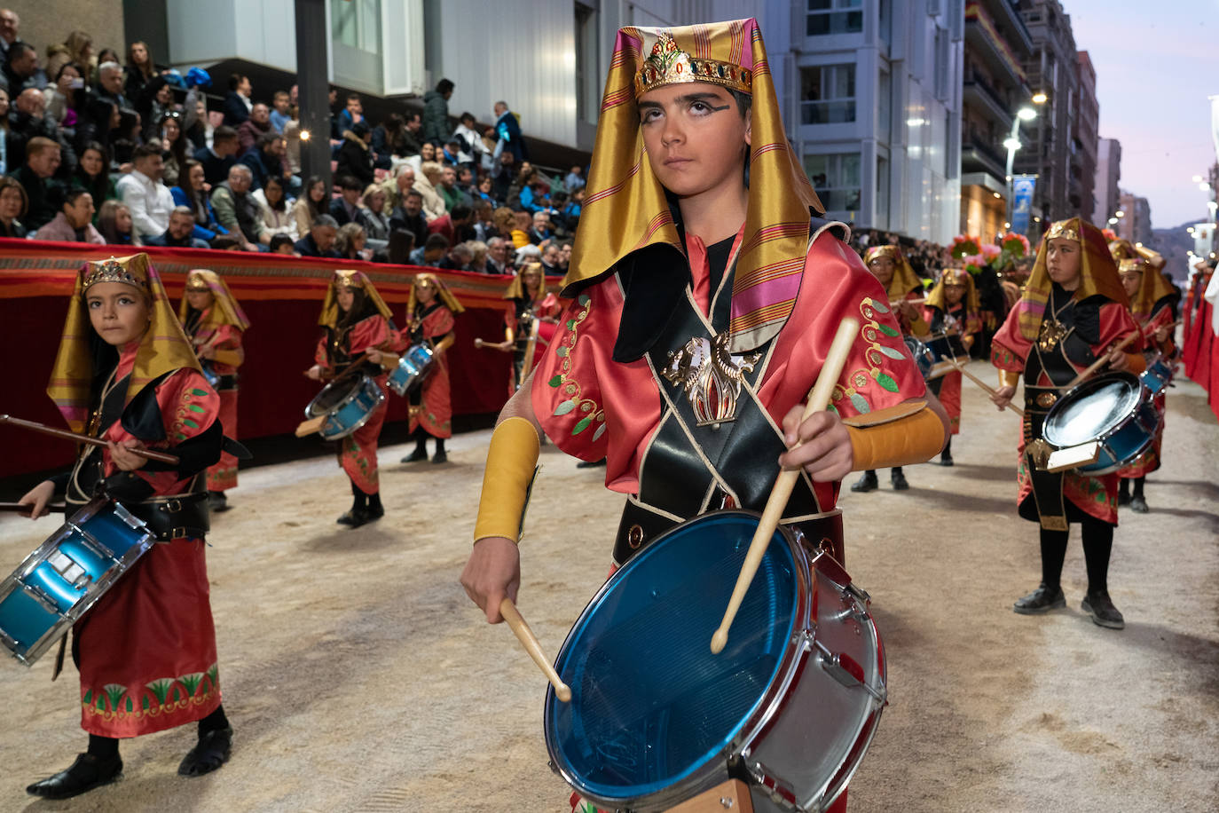 Las imágenes de la procesión del Jueves Santo en Lorca