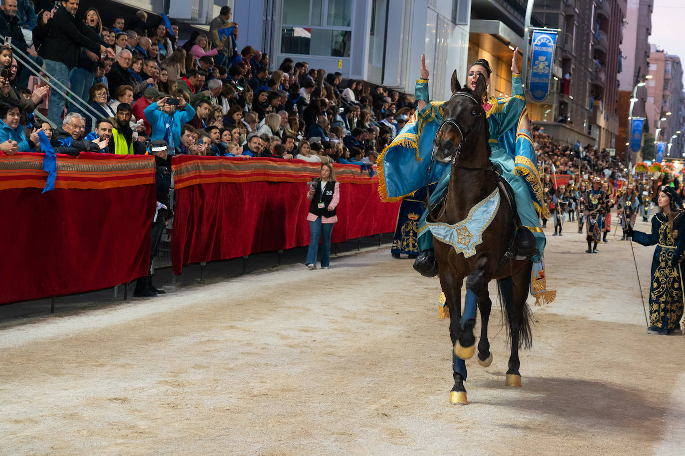 Las imágenes de la procesión del Jueves Santo en Lorca