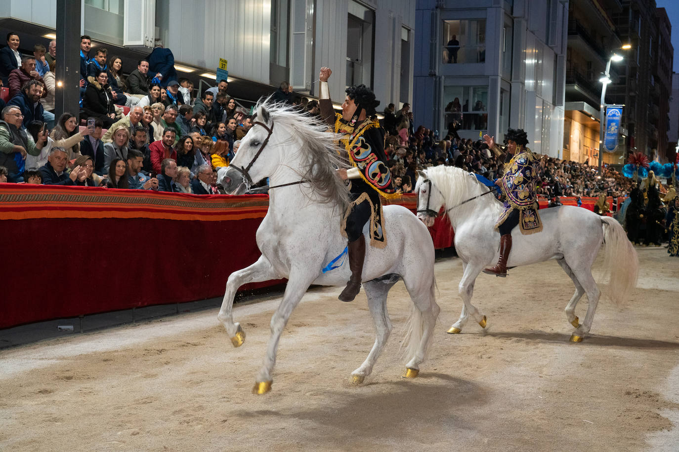 Las imágenes de la procesión del Jueves Santo en Lorca