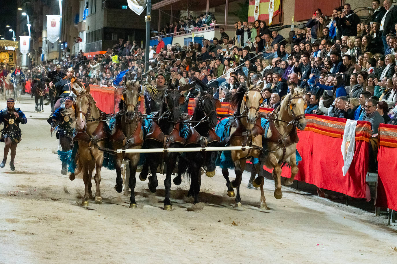 Las imágenes de la procesión del Jueves Santo en Lorca