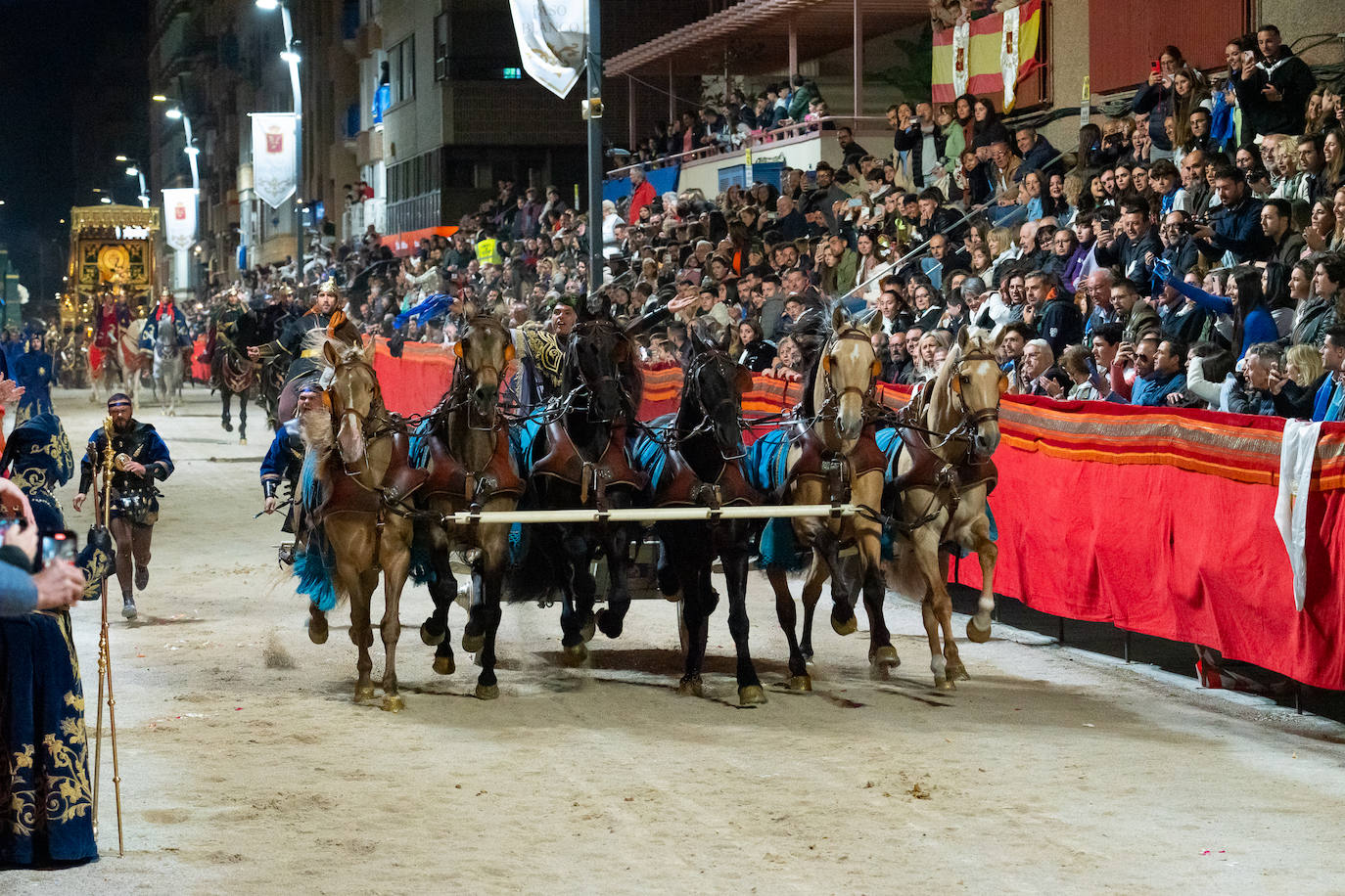Las imágenes de la procesión del Jueves Santo en Lorca