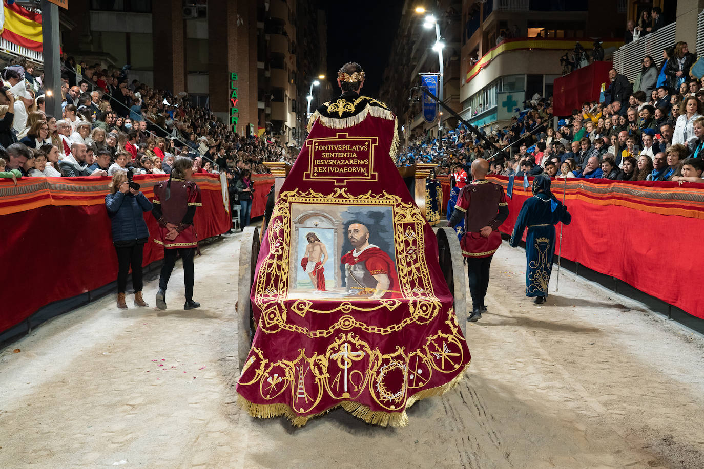 Las imágenes de la procesión del Jueves Santo en Lorca