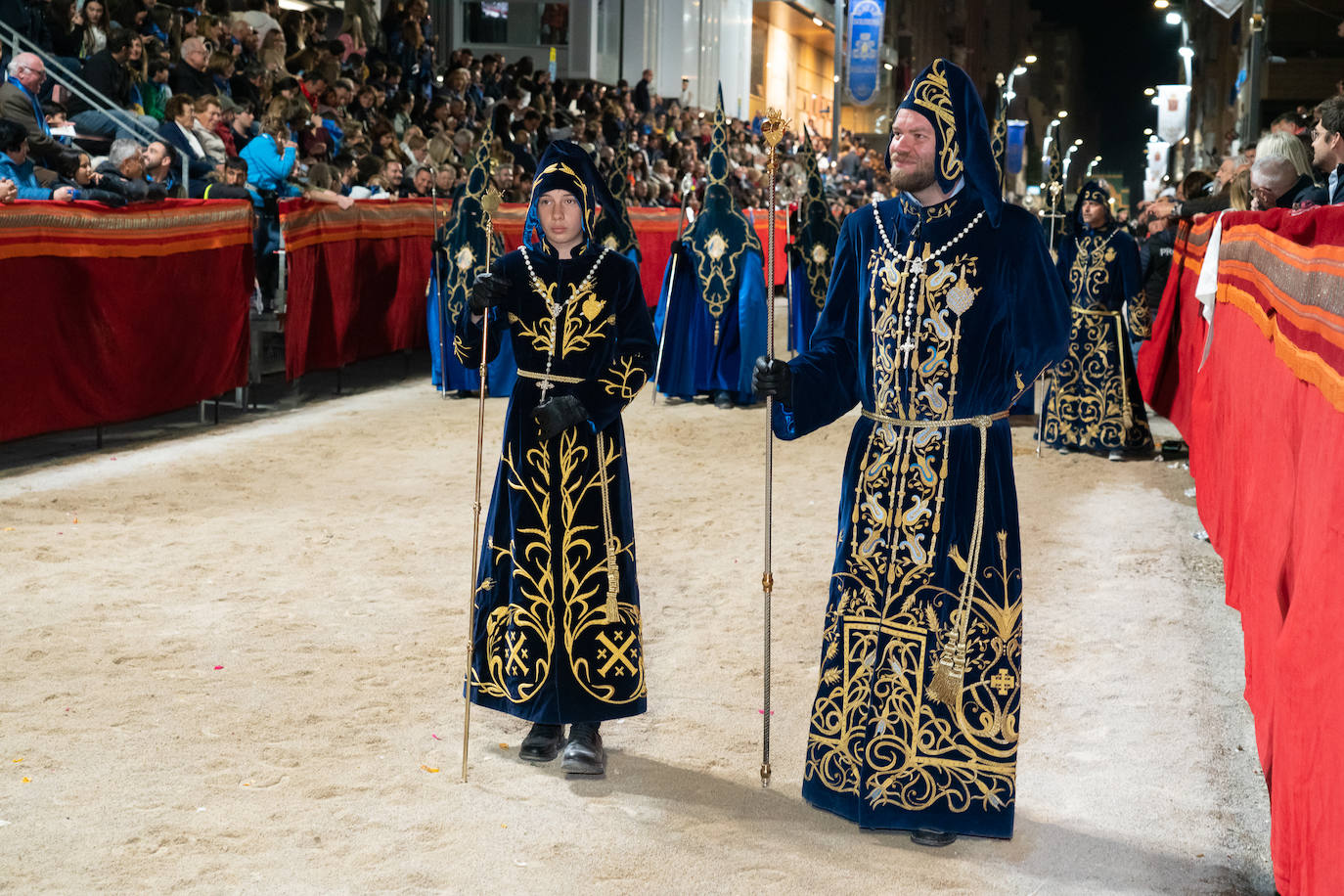 Las imágenes de la procesión del Jueves Santo en Lorca