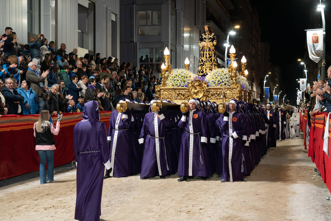 Las imágenes de la procesión del Jueves Santo en Lorca