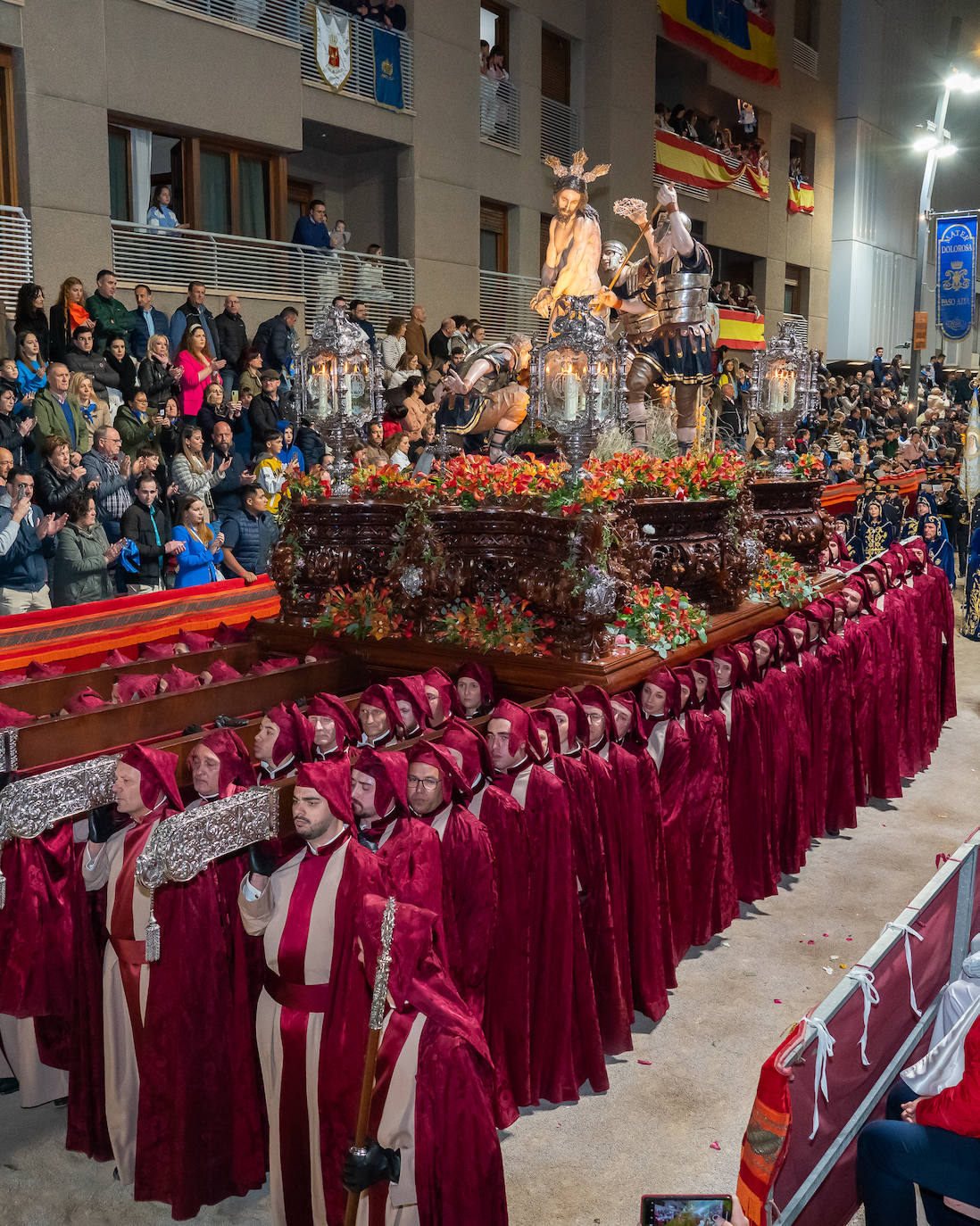 Las imágenes de la procesión del Jueves Santo en Lorca