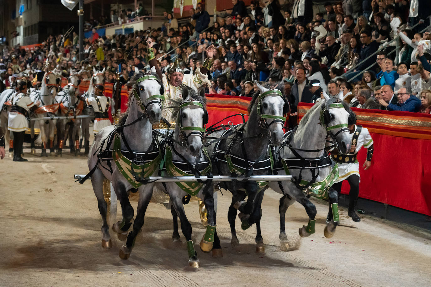 Las imágenes de la procesión del Jueves Santo en Lorca