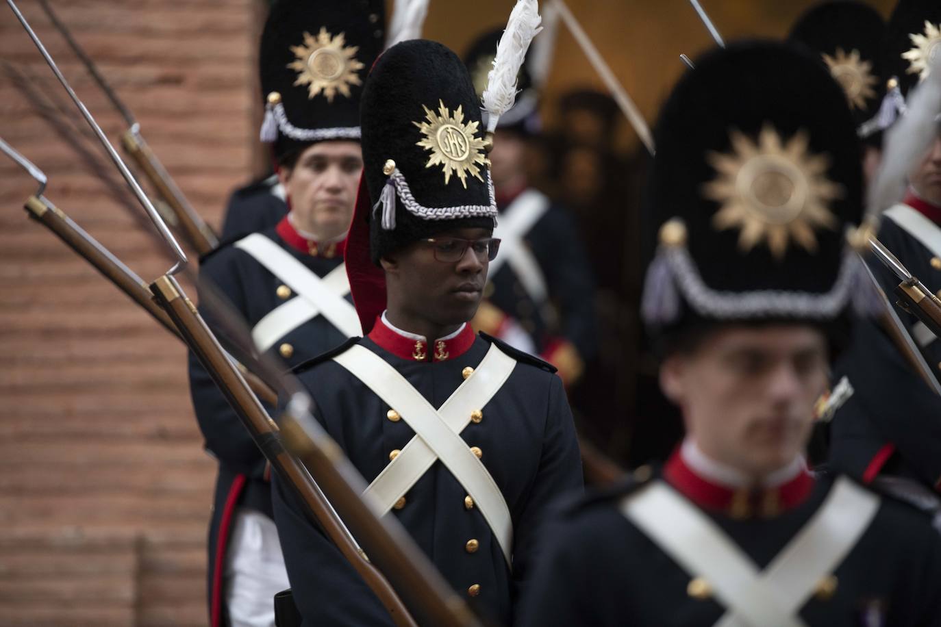 El Santo Entierro de la Cofradía Marraja de Cartagena, en imágenes