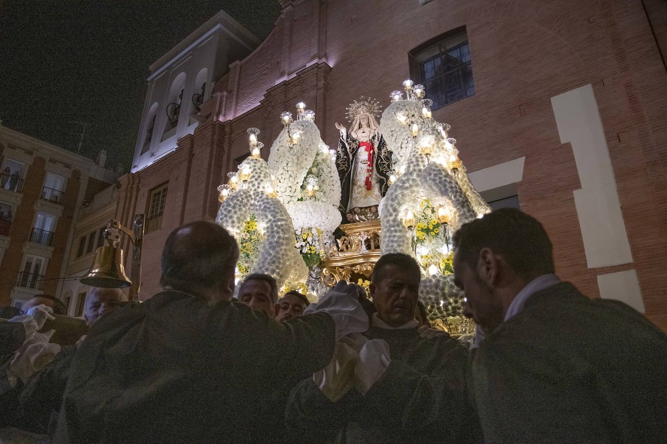 El Santo Entierro de la Cofradía Marraja de Cartagena, en imágenes
