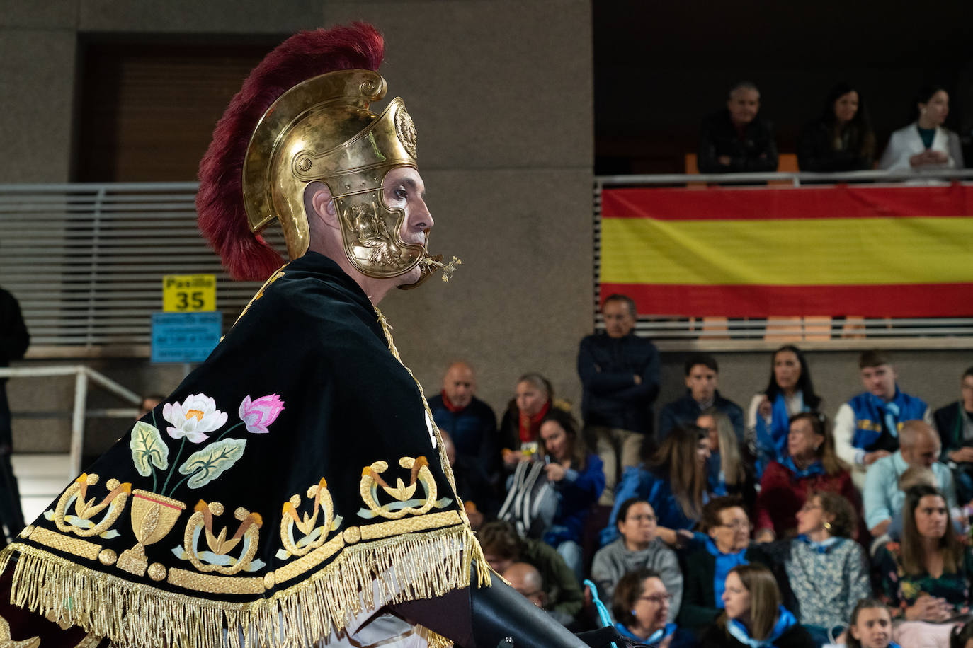 Imágenes del Paso Azul de Lorca en el Viernes Santo
