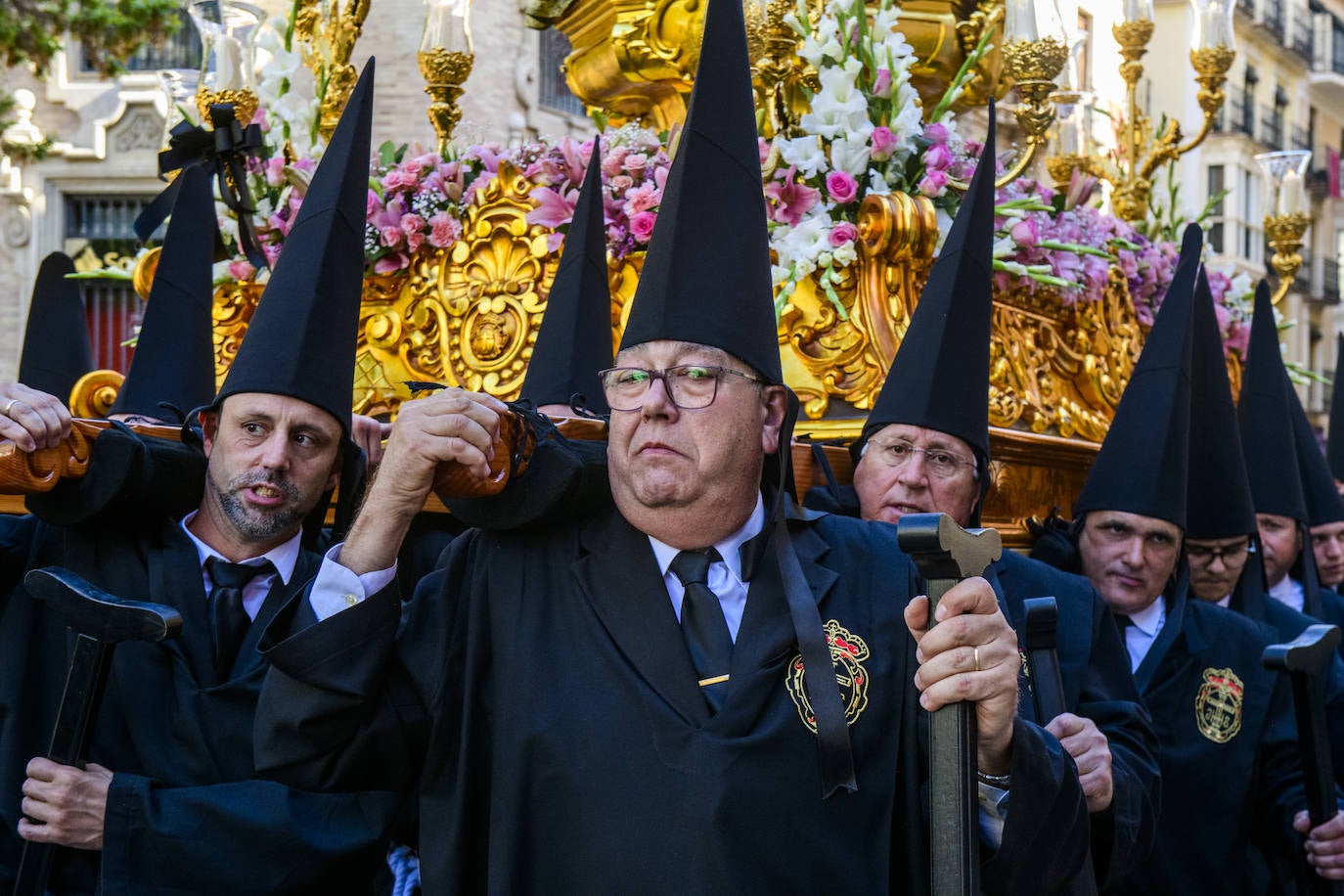 Las imágenes de la procesión de Nuestra Señora del Rosario