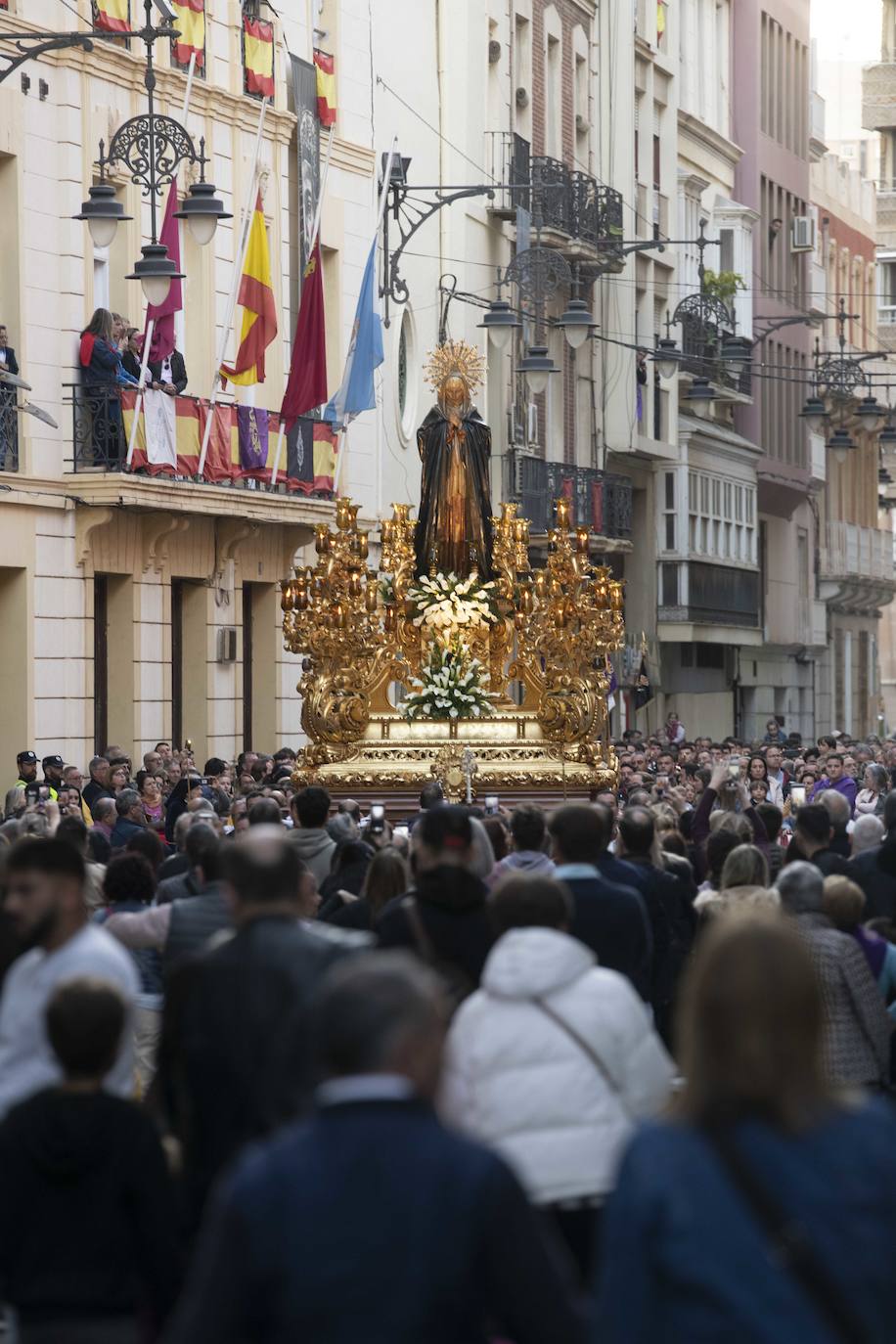 La procesión de la Vera Cruz de Cartagena, en imágenes