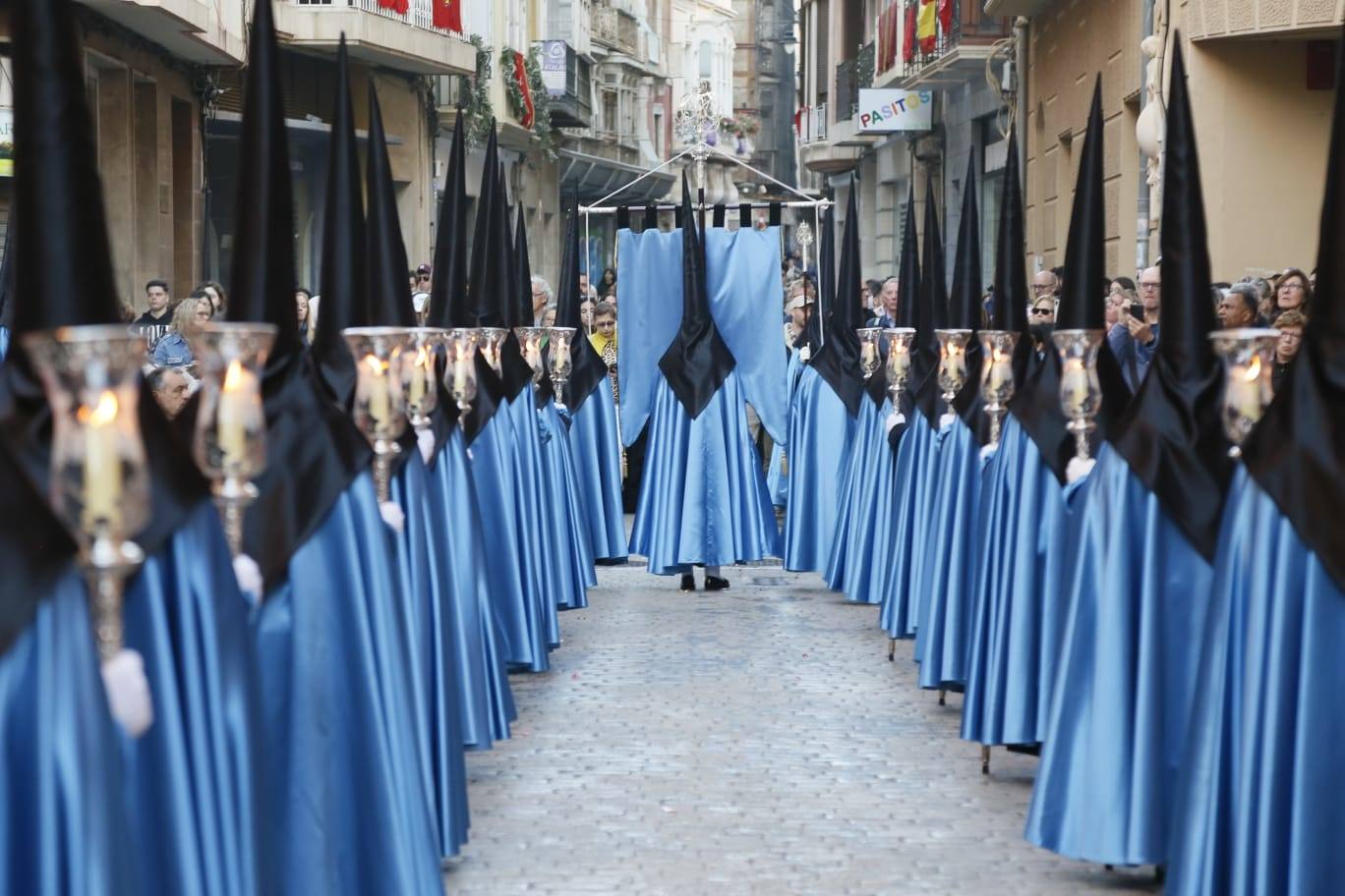 La procesión de la Vera Cruz de Cartagena, en imágenes