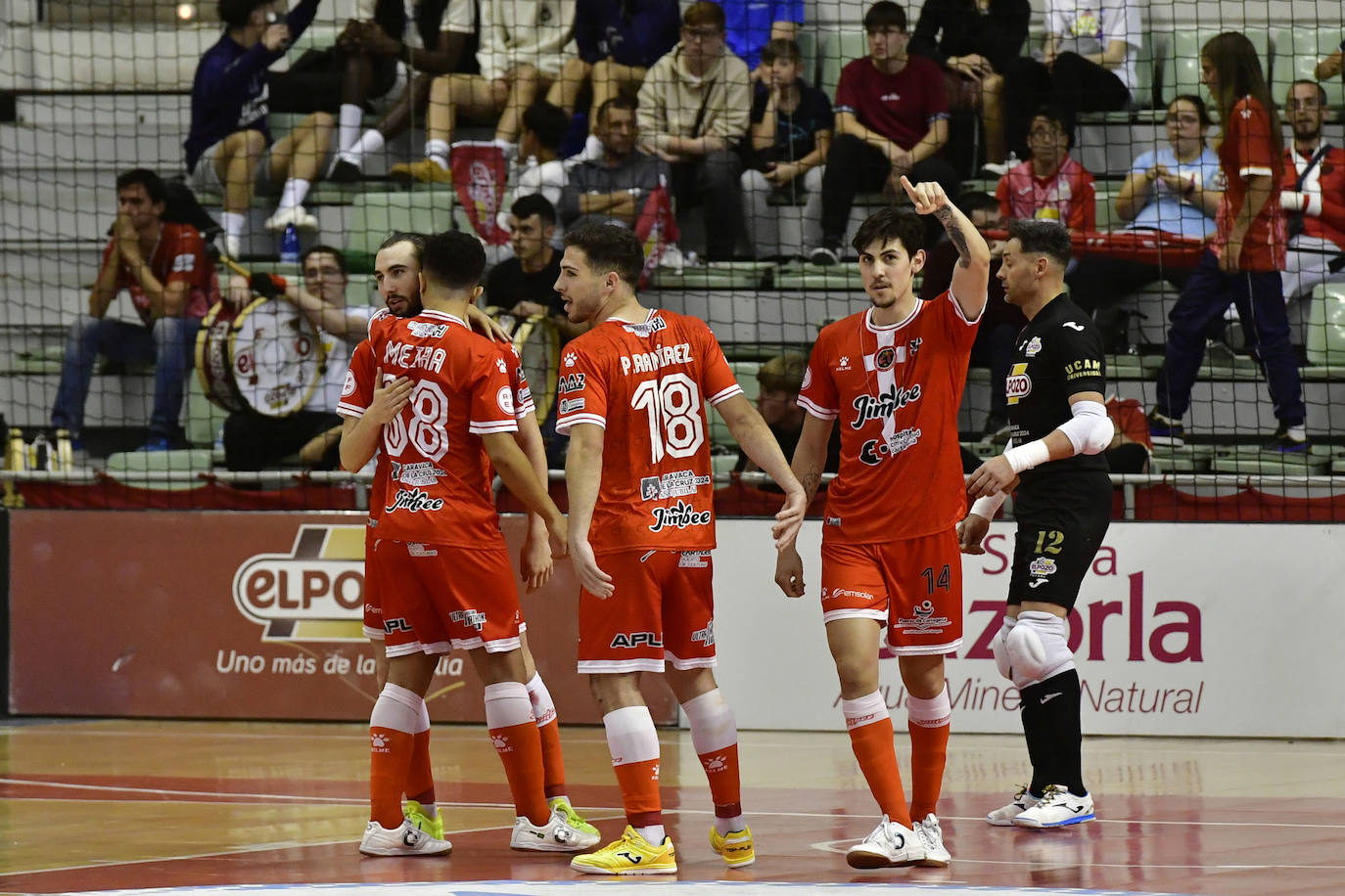 El derbi regional entre ElPozo y Jimbee, en imágenes