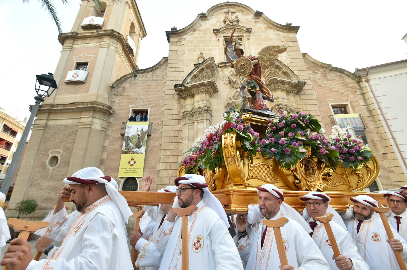 Procesión del Domingo de Resurrección en Murcia, en imágenes